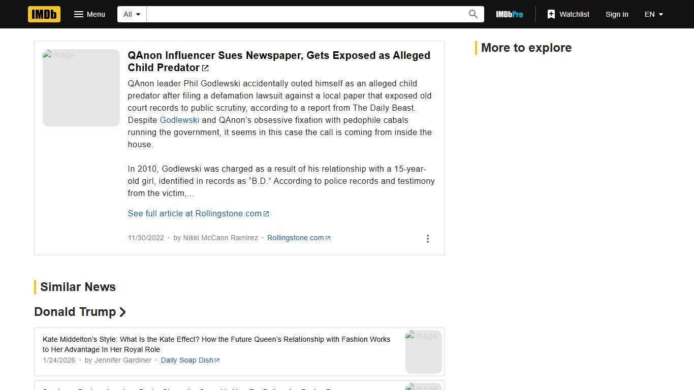 QAnon Influencer Sues Newspaper, Gets Exposed as Alleged Child Predator - IMDb